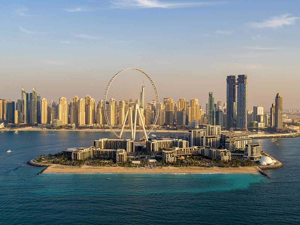 ซีซาร์ รีสอร์ต์ บลูวอเตอร์ ดูไบ Hotel ภายนอก รูปภาพ Dubai Marina skyline
